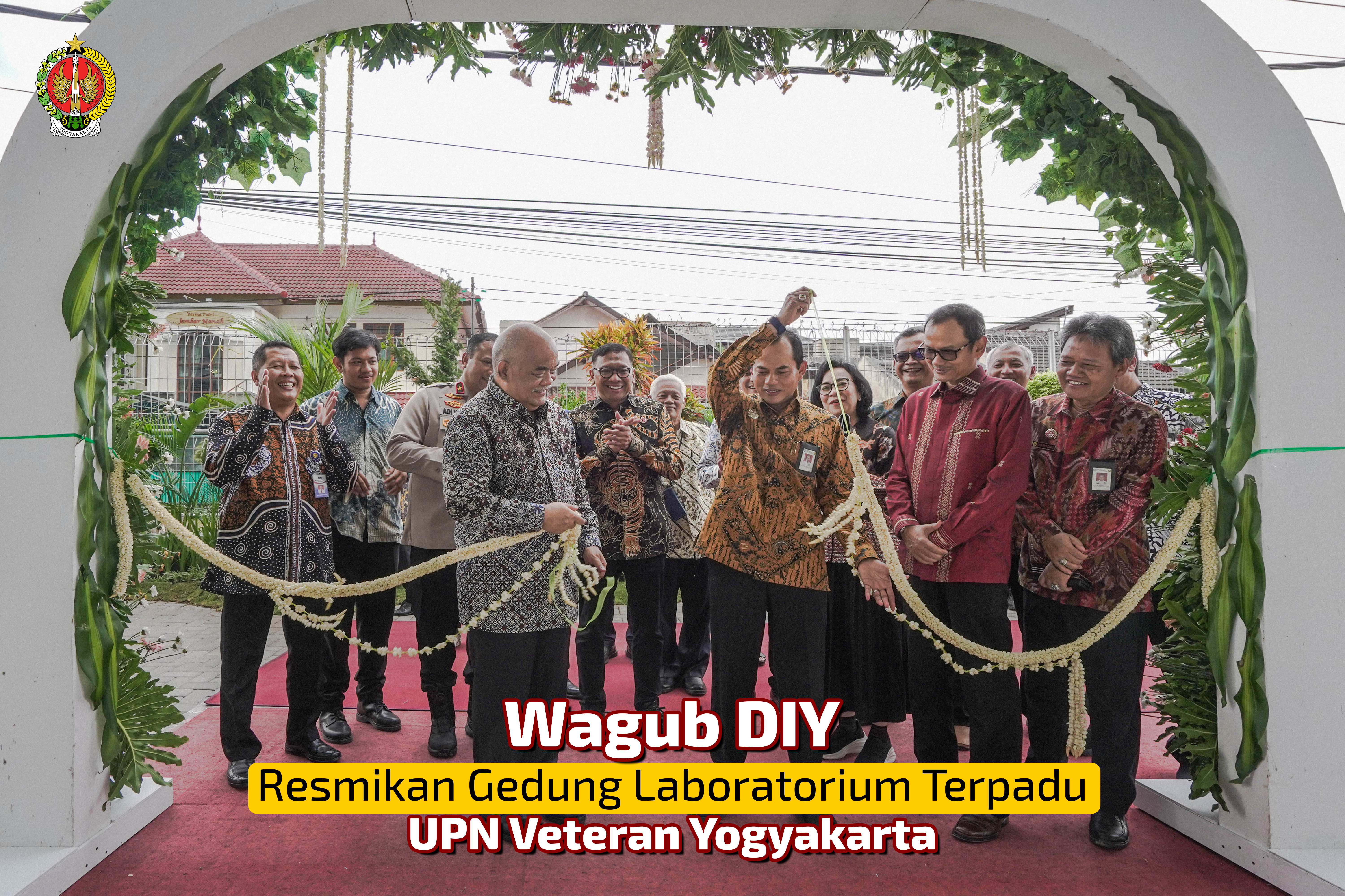  Wagub DIY Resmikan Gedung Laboratorium Terpadu UPN Veteran Yogyakarta